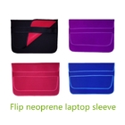 Уникальный рукав ноутбука ПК неопрена кладет стиль в мешки сальто 17 дюймов с эластичной резиновой лентой поставщик