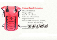 20L сумка бочонка PVC перемещения 500D водоустойчивая укладывая рюкзак водоустойчивые сумки поставщик