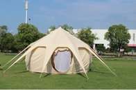 Водостойкие 3000 мм покрытые 285G хлопка на открытом воздухе кемпинг лотосные палатки 5 * 5 * 3M поставщик