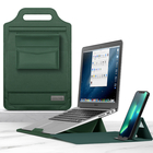 Высокий стандарт 13 &quot;Зелёный PU многоцелевые ноутбук рукава сумки с рюкзаком поставщик