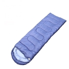 Синий водонепроницаемый 190T полиэстерные наружные горные спальные мешки для холодной погоды поставщик