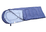 Синий водонепроницаемый 190T полиэстерные наружные горные спальные мешки для холодной погоды поставщик