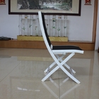 Рамка европейской белой складной сетки PVC кресла для отдыха пляжа задняя алюминиевая поставщик