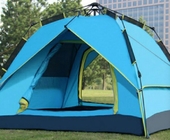 Шатер PU2000MM уединения рамки стеклоткани располагаясь лагерем покрыл шатер 2 человек для дикий располагаться лагерем поставщик