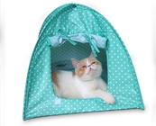 Поставки любимца облегченного красочного шатра кота полиэстера водоустойчивого милые 43x43x41cm поставщик