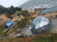 Сень звезды шатра купола роскошного алюминиевого шарика рамки стеклянная 3 метра поставщик