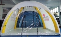 Аварийное раздувное на открытом воздухе изолированное медицинское шатра сени поляка воздуха формы шатров x поставщик