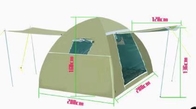 Большие 4 шатра человека раздувных на открытом воздухе серебрят шатер 200X200X150CM воздуха купола Colated 210T поставщик