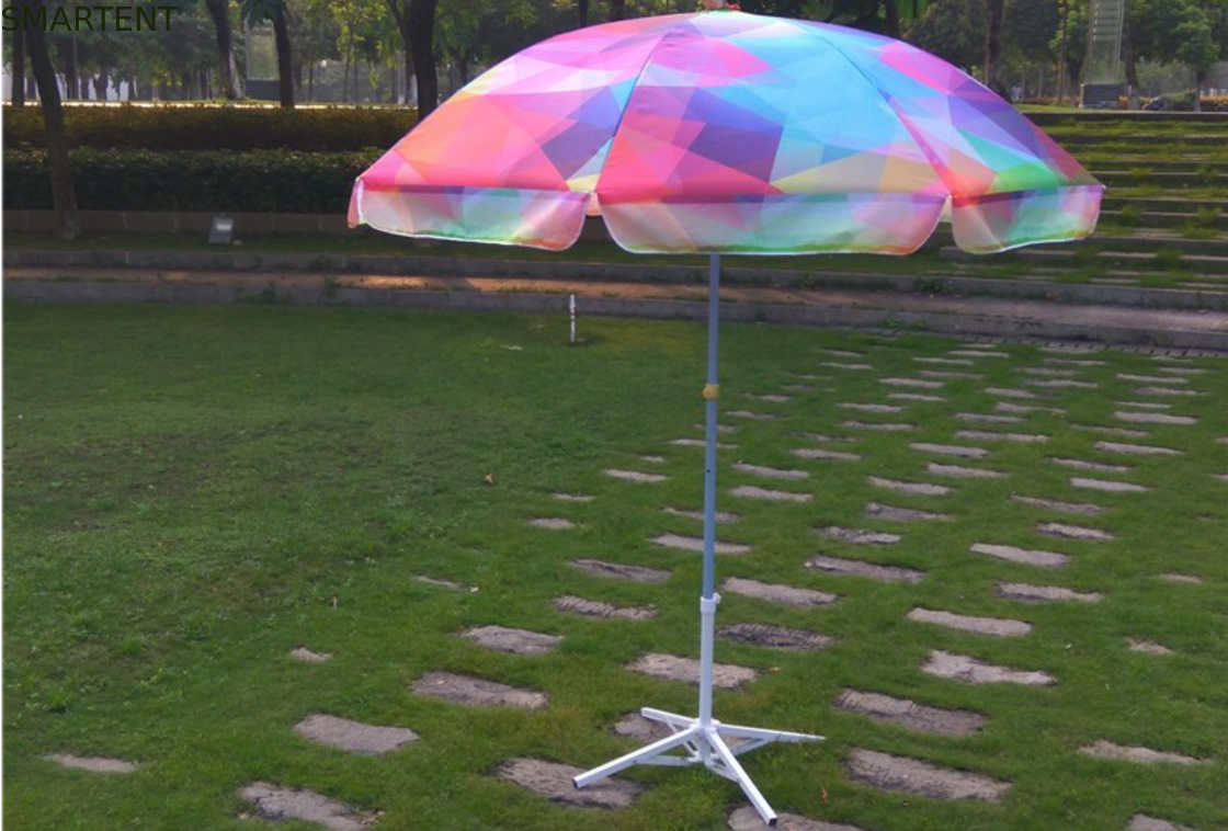 Парасоль полиэстера дюйма 190T зонтика 48 навеса пляжа патио цвета 120CM Multi поставщик
