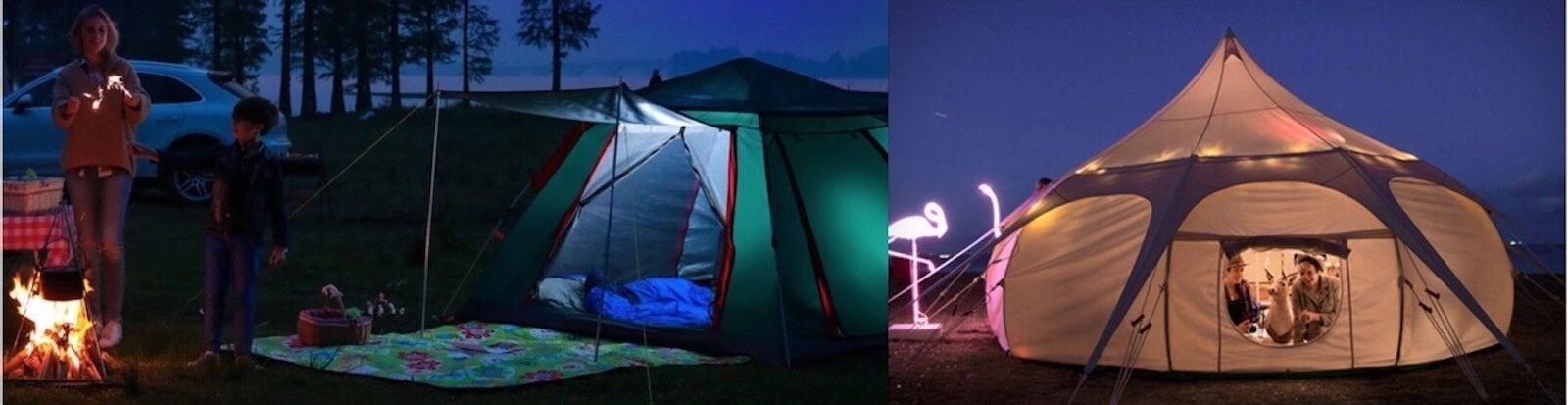 КИТАЙ самый лучший на открытом воздухе располагаясь лагерем шатры на сбываниях