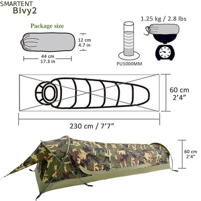 230*60*35CM Наружные палаточные палатки портативная палатка с камуфляжным туннелем для 1-2 человек водонепроницаемая и легкая в ношении поставщик