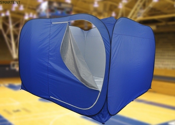 Наружные палатки для кемпинга 300*300*200CM Быстрооткрытые Автоматические Серебряные Покрытия 190Т Полиэстер Синий Поп-Ап поставщик