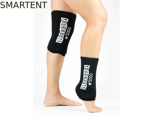 Купить рукава льда геля полиакриламида спорта 25x11CM лайкра Lycra изготовленного на заказ крутого многоразовое черное Производство в сети