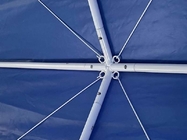 Полиэстер Оксфорд на открытом воздухе шатра гуманитарной помощи 2x3M голубой покрасил стальную сень трубки поставщик