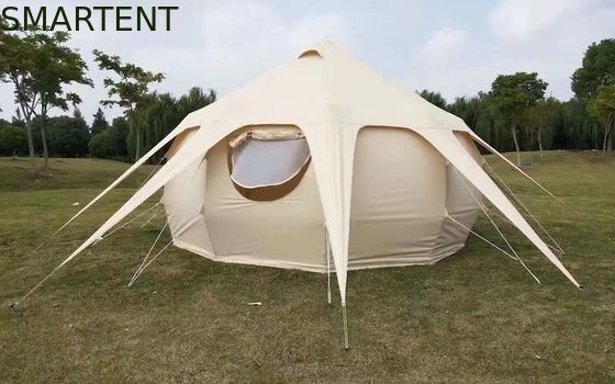 Купить на открытом воздухе располагаясь лагерем шатер красавицы лотоса 285G делает сень водостойким Glamping хлопка PU3000MM Производство в сети