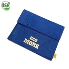 Аксессуары RPET Eco голубого цвета дружелюбные чувствовали таможню 13&quot; рукава ноутбука портативную поставщик