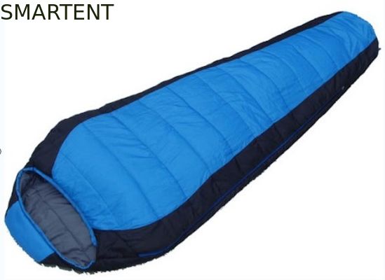 Купить спальные мешки горы перемещения полиэстера 190T 230x80x50CM изготовленные на заказ черные оранжевые водоустойчивые Производство в сети