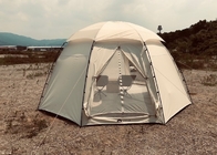 Октагонная водонепроницаемая полипатонная палатка для кемпинга на открытом воздухе с алюминиевым полюсом 4*4*2.4M поставщик
