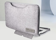Многоцелевая серая Оксфордская портативная компьютерная сумка с элементом моды и дизайном швов поставщик