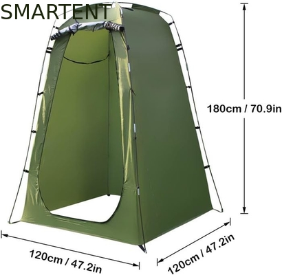 120*120*180 см Зеленый цвет Серебряный покрытый Полиэстер Поп-Up Privacy Tent водонепроницаемая для кемпинга пляж на открытом воздухе поставщик
