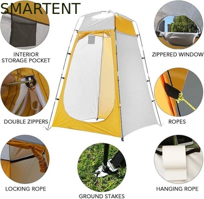 120*120*180 см Зеленый цвет Серебряный покрытый Полиэстер Поп-Up Privacy Tent водонепроницаемая для кемпинга пляж на открытом воздухе поставщик