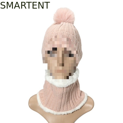 Наружный экологически чистый Rpet 2Pcs набор для детей Beanie ошейник теплее поддержка возобновляемый брендинг Custom Fair Trade поставщик
