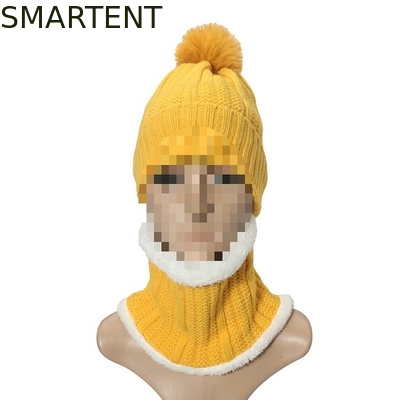 Наружный экологически чистый Rpet 2Pcs набор для детей Beanie ошейник теплее поддержка возобновляемый брендинг Custom Fair Trade поставщик