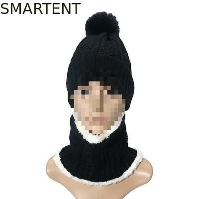 Наружный экологически чистый Rpet 2Pcs набор для детей Beanie ошейник теплее поддержка возобновляемый брендинг Custom Fair Trade поставщик