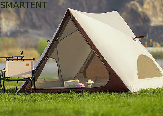 Походная палатка для кемпинга, портативная, водонепроницаемая, 150X200X130CM, с покрытием PU2000MM, из полиэстера 210T, треугольной формы, всплывающая, полностью автоматическая, быстрораскрывающаяся, пляжный навес поставщик