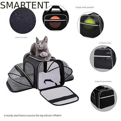 Dogs Cats and Rabbits Cute Pet Supplies Playful Style Chew Play Sleep Functions Gray Cationic Polyester Multi-Purpose Outdoor Travel Carry HandBag поставщик