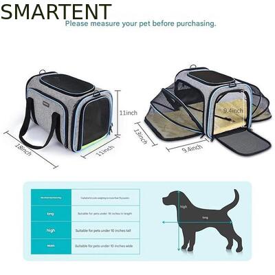 Dogs Cats and Rabbits Cute Pet Supplies Playful Style Chew Play Sleep Functions Gray Cationic Polyester Multi-Purpose Outdoor Travel Carry HandBag поставщик