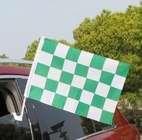 Продемонстрируйте чашку всасывания знамен 12x18inch флагов полиэстера знамен автогонок автоматическую поставщик