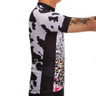 Костюм Dryfit полиэстера дизайна леопарда задействуя аксессуары велосипеда футболки Джерси задействуя поставщик