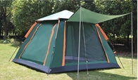 Полиэстера 210D шатра Sunproof располагаясь лагерем рамка Firbreglass уютного водостойкого зеленая поставщик