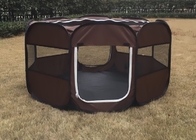 складчатость шатра дома собаки 600D Оксфорда водоустойчивая портативная большая для крытое на открытом воздухе 120X120X64cm поставщик