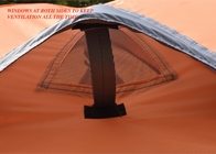 Оранжевый уютный располагаясь лагерем шатер 190T 210X180X130cm дома шатра PU2000mm уютный поставщик