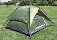 Зеленый цвет полиэстера располагаясь лагерем шатров 190T поляка PU2000mm стеклоткани Rainproof на открытом воздухе поставщик