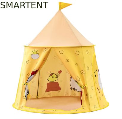 Купить Небольшие полиэстера Tepee попа дети располагаясь лагерем шатров вверх на открытом воздухе играя дом H120XD116cm Производство в сети