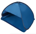 Облегченный складной голубой на открытом воздухе шатер 70X50X45cm попа укрытия Солнца полиэстера располагаясь лагерем шатров 190T вверх поставщик