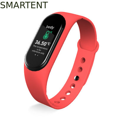 Купить Умный монитор температуры тела прибора отслежывателя фитнеса Wristband фитнеса Bluetooth 4,0 браслета Производство в сети