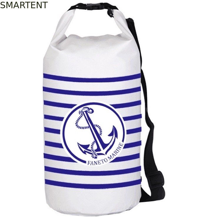 15L ПВХ пластина водонепроницаемая сумка для путешествий с регулируемым плечевым ремнем поставщик