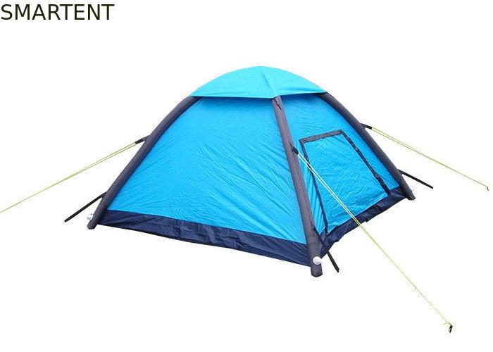 Водонепроницаемая 190T полиэстерная надувная палатка для кемпинга 210*210*135CM 2 человека поставщик