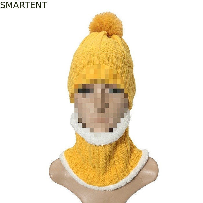 Наружный экологически чистый Rpet 2Pcs набор для детей Beanie ошейник теплее поддержка возобновляемый брендинг Custom Fair Trade поставщик