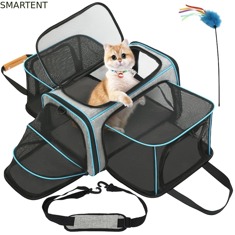 20.2*12.5*12''inch Cat Go-Out bag Высокопрочный Красивый Доставки для домашних животных Нетоксичный Прочный стираемый пакет Включает 1 X Доставки для домашних животных Розовый / Синий / Зеленый поставщик