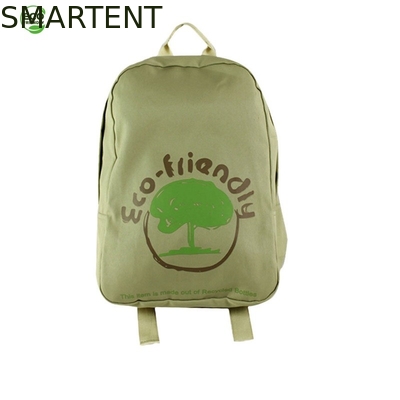 Рюкзак 40x29x15Cm цвета RPET изготовленных на заказ аксессуаров Eco дружелюбных зеленый случайный